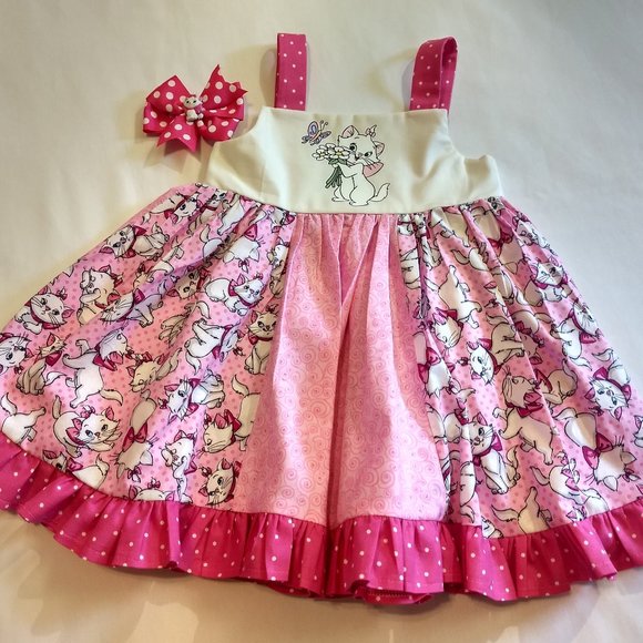 Disney Aristocats Marie My Doll & Me Twirl Dresses & Hairbows - Picture 3 of 8
